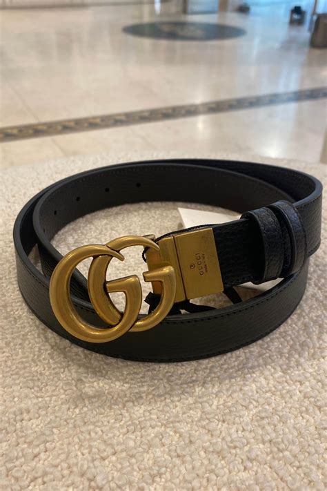 how to tell if your gucci belt is reversible|Gucci reversible belt black brown.